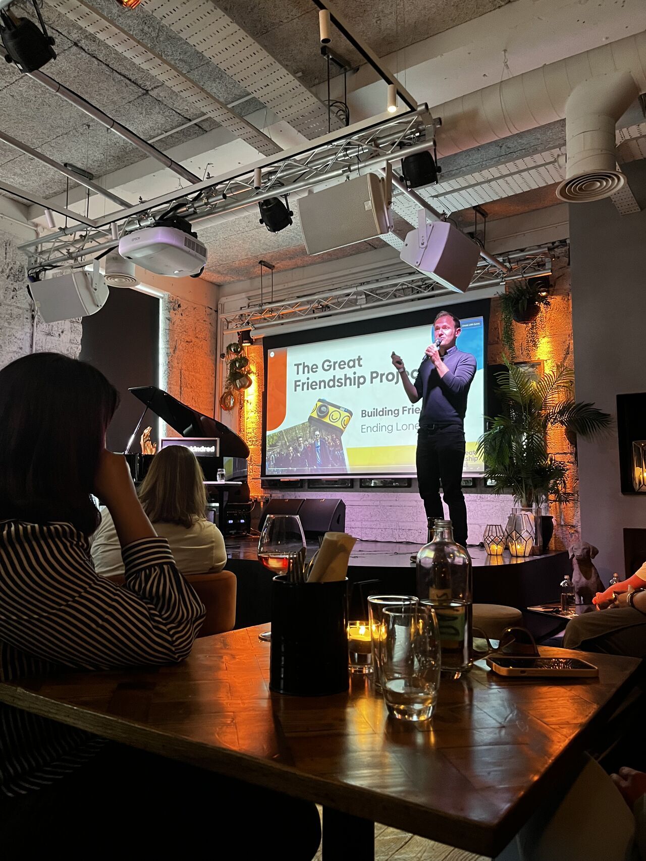 A Great Friendship Project talk on loneliness